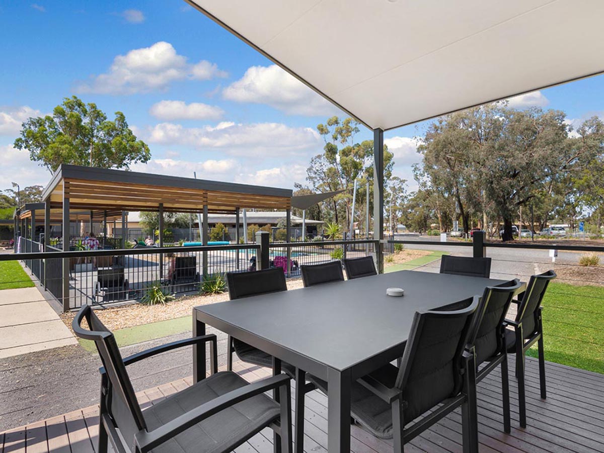 Private Deck with BBQ