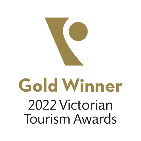 Gold Winner 2022 Victorian Tourism Awards